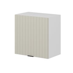 Alvinka Mutfak Modül Mbr_B Üst 1Dk1R 60-H60Cm Dolap Beyaz Kumtaşı Mdf