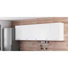 Minar 245 Cm Mutfak Dolabı Beyaz 245-B1-Üst Modül