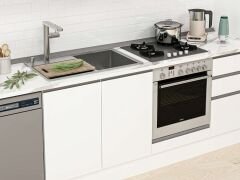 Alvinka 390X222 Cm High Gloss Mutfak Dolabı Mb-E90S50S50-3 High Gloss | Beyaz - Mdf