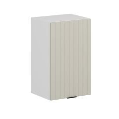 Alvinka Mutfak Modül Mbr_B Üst 1Dk2R 45-H72Cm Dolap Beyaz Kumtaşı Mdf