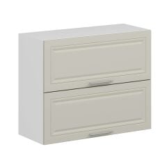 Alvinka Mutfak Modül Mbr_C Üst 2Yk1R 90-H72Cm Dolap Beyaz Kumtaşı Mdf