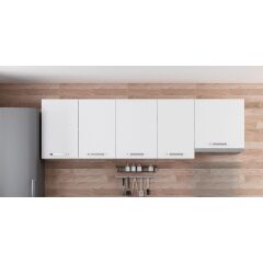 Minar 245 Cm Mutfak Dolabı Beyaz 245-B8-Üst Modül