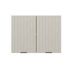 Alvinka Mutfak Modül Mbr_B Üst 2Dk1R 80-H60Cm Dolap Beyaz Kumtaşı Suntalam