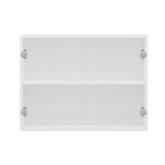 Alvinka Mutfak Modül Mbr_B Üst 2Dk1R 80-H60Cm Dolap Beyaz Kumtaşı Mdf