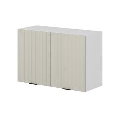 Alvinka Mutfak Modül Mbr_B Üst 2Dk1R 90-H60Cm Dolap Beyaz Kumtaşı Mdf