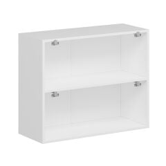 Alvinka Mutfak Modül Mbr_B Üst 2Yk1R 90-H72Cm Dolap Beyaz Kumtaşı