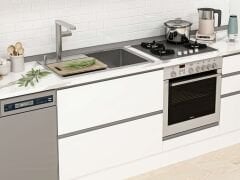 Alvinka 410X240 Cm High Gloss Mutfak Dolabı Mbb-E90B60S60-1 High Gloss | Beyaz - Mdf