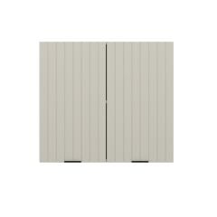 Alvinka Mutfak Modül Mbr_B Üst 2Dk1R 80-H72Cm Dolap Beyaz Kumtaşı Mdf