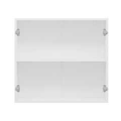 Alvinka Mutfak Modül Mbr_B Üst 2Dk1R 80-H72Cm Dolap Beyaz Kumtaşı Mdf