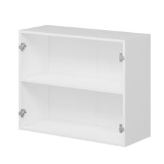 Alvinka Mutfak Modül Mbr_B Üst 2Dk1R 90-H72Cm Dolap Beyaz Kumtaşı Suntalam