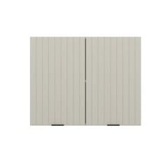 Alvinka Mutfak Modül Mbr_B Üst 2Dk1R 90-H72Cm Dolap Beyaz Kumtaşı Mdf