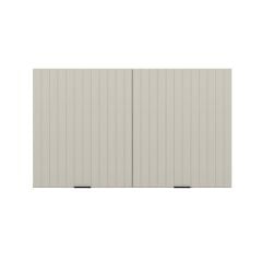 Alvinka Mutfak Modül Mbr_B Üst 2Dk1R 120-H72Cm Dolap Beyaz Kumtaşı Mdf