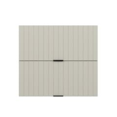 Alvinka Mutfak Modül Mbr_B Üst 2Yk1R 80-H72Cm Dolap Beyaz Kumtaşı Mdf