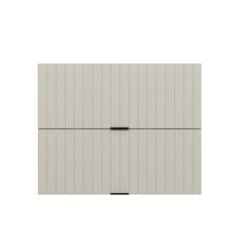 Alvinka Mutfak Modül Mbr_B Üst 2Yk1R 90-H72Cm Dolap Beyaz Kumtaşı Mdf