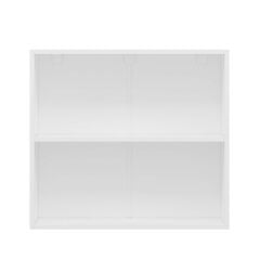 Alvinka Mutfak Modül Üst 2Yk1R 80-H72Cm Dolap Beyaz Alm Cam Mdf