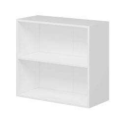 Alvinka Mutfak Modül Üst 2Yk1R 80-H72Cm Dolap Beyaz Alm Cam Mdf