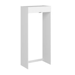 Alvinka Mutfak Modül Mbr_B 100-H222Cm Buzdolabı Beyaz Beyaz