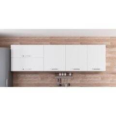 Minar 260 Cm Mutfak Dolabı Beyaz 260-B1-Üst Modül