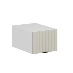 Alvinka Mutfak Modül Mbr_B Üst 1Yk 40-H30Cm Yuk Dolap Beyaz Kumtaşı Mdf