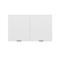 Alvinka Mutfak Modül Mbr_B Üst 2Dk1R 100-H60Cm Dolap Beyaz Beyaz