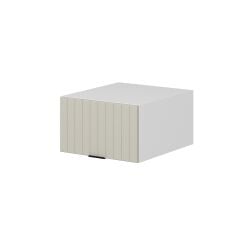 Alvinka Mutfak Modül Mbr_B Üst 1Yk 50-H30Cm Yuk Dolap Beyaz Kumtaşı Mdf