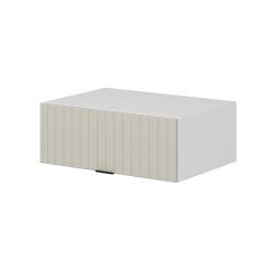 Alvinka Mutfak Modül Mbr_B Üst 1Yk 80-H30Cm Yuk Dolap Beyaz Kumtaşı Mdf