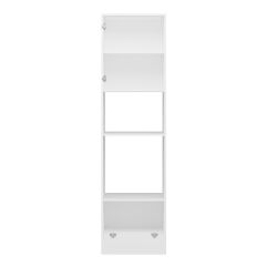 Alvinka Mutfak Modül Mbr_B 60-H222Cm Boy Ank Dolabı Beyaz Beyaz