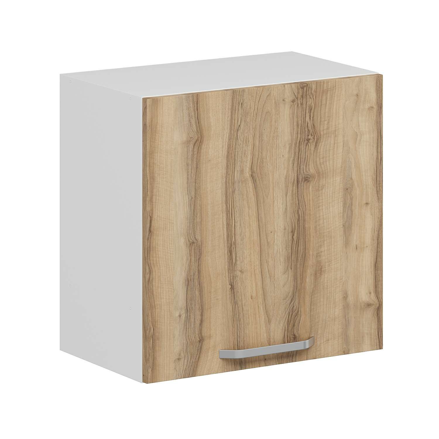 Alvinka Mutfak Modül Duz Üst 1Dk 60-60-H72Cm Asp Dolap Beyaz Dore Mdf