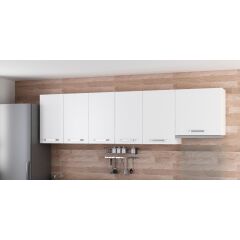 Minar 265 Cm Mutfak Dolabı Beyaz 265-B4-Üst Modül