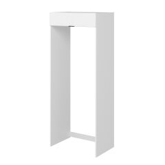 Alvinka Mutfak Modül Mbr_B 90-H222Cm Buz Dolabı Beyaz Beyaz Mdf