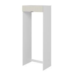 Alvinka Mutfak Modül Mbr_B 90-H222Cm Buz Dolabı Beyaz Kumtaşı Suntalam