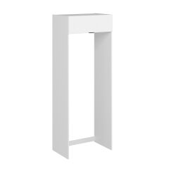 Alvinka Mutfak Modül Mbr_B 90-H240Cm Buz Dolabı Beyaz Beyaz Mdf