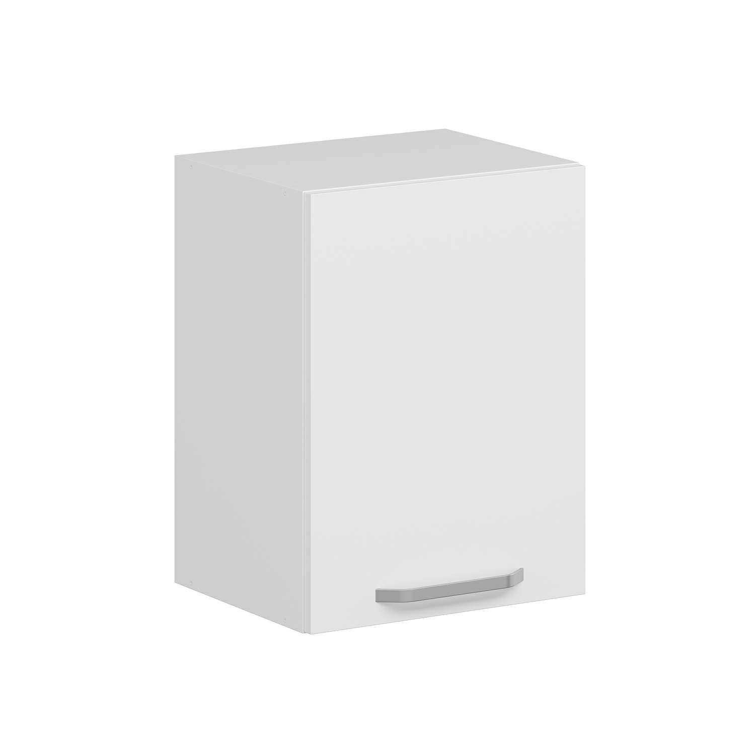 Alvinka Mutfak Modül Duz Üst 1Dk1R 45-H60Cm Dolap Beyaz Beyaz Mdf