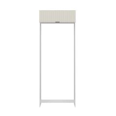 Alvinka Mutfak Modül Mbr_B 90-H240Cm Buz Dolabı Beyaz Kumtaşı Mdf