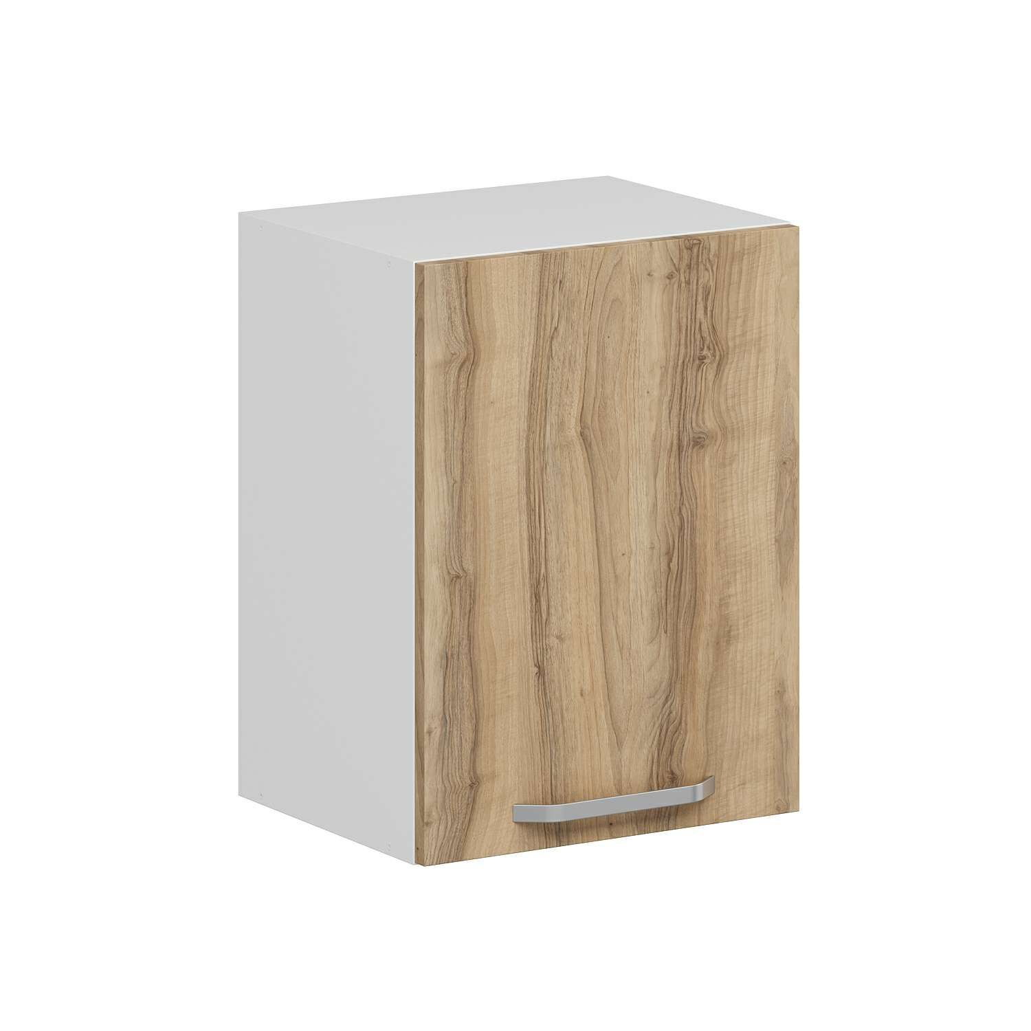 Alvinka Mutfak Modül Duz Üst 1Dk1R 45-H60Cm Dolap Beyaz Dore Mdf