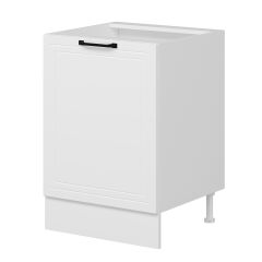 Alvinka Mutfak Modül Mbr_A Alt 1K1R 60Cm Dolap Beyaz Beyaz Mdf