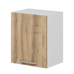 Alvinka Mutfak Modül Duz Üst 1Dk1R 50-H60Cm Dolap Beyaz Dore Mdf