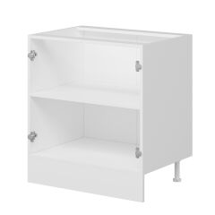 Alvinka Mutfak Modül Mbr_A Alt 2K1R 80Cm Dolap Beyaz Beyaz Mdf