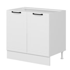 Alvinka Mutfak Modül Mbr_A Alt 2K1R 90Cm Dolap Beyaz Beyaz Mdf