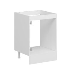 Alvinka Mutfak Modül Mbr_A Alt 1K 60Cm Evye Dolap Beyaz Beyaz Mdf