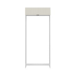 Alvinka Mutfak Modül Mbr_B 100-H240Cm Buz Dolabı Beyaz Kumtaşı Mdf