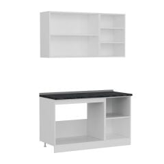 Minar 140 Cm Mutfak Dolabı Beyaz 140-B2