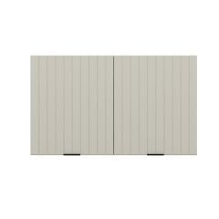 Alvinka Mutfak Modül Mbr_B Üst 2Dk1R 100-H60Cm Dolap Beyaz Kumtaşı Mdf