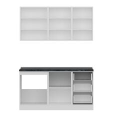 Minar 155 Cm Mutfak Dolabı Beyaz 155-B1