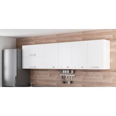 Minar 275 Cm Mutfak Dolabı Beyaz 275-B2-Üst Modül