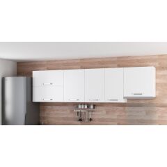 Minar 275 Cm Mutfak Dolabı Beyaz 275-B4-Üst Modül