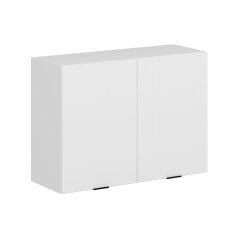 Alvinka Mutfak Modül Mbr_B Üst 2Dk1R 100-H72Cm Dolap Beyaz Beyaz Suntalam