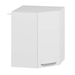 Alvinka Mutfak Modül Duz Üst 1Dk1R 60-H72Cm Köşe Dolap Beyaz Beyaz Suntalam