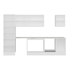 Alvinka 310X210 Cm High Gloss Mutfak Dolabı Mb-E80B60S50-3 High Gloss | Antrasit - Mdf