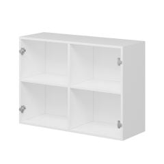 Alvinka Mutfak Modül Mbr_B Üst 2Dk1R 100-H72Cm Dolap Beyaz Kumtaşı Mdf